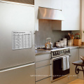 Professional Stainless Steel Refrigerator Magnet Baking Measuring Conversion Chart